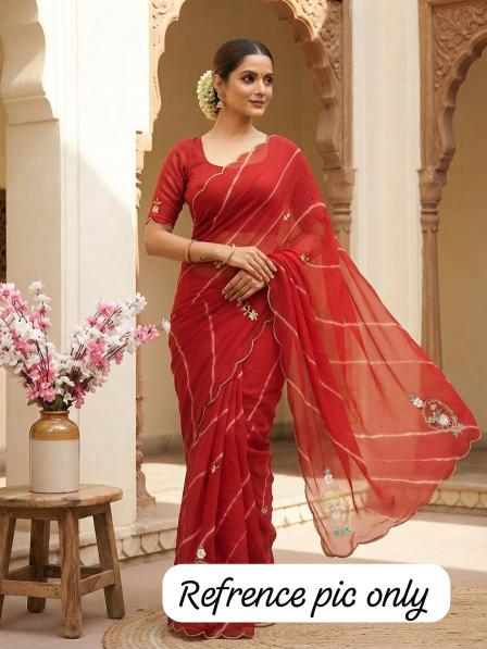 Vinayak saavan special lehriya saree distributors